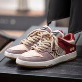 Vintage Flat Graffiti Skateboard Sneakers
