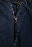 Dark Blue Wide Leg Jeans