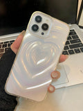 Model holding the Heart Rhythm Case