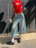 Y2K Vintage American Style Denim Jorts