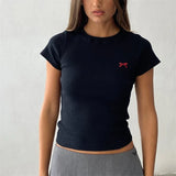 Vintage Bow Graphics Women's T-shirt