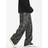 Versatile High Street Camouflage Baggy Jeans