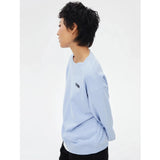 Comfortable Round Neck Embroidered Letter T-Shirt