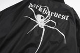Vintage Black Embroidery Spider Jacket