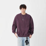 Winter Structured Crew Neck Sweatshirt