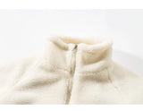 Fluffy Fleece Zip-up Fuzzy Jacket