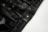 Durable Casual Motorcycle PU Leather Jacket