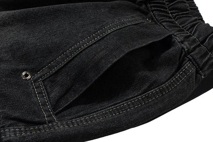 Zip-Up Loose Washed Pocket Jorts