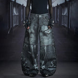 Streetwear High Quality Personalized 3D Printed Jeans