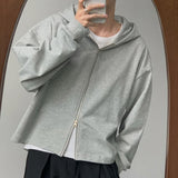 Cool Comfort Cozy Korean Zipper Sweatshirts