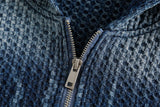 Vintage Windbreaker Blue Jacket