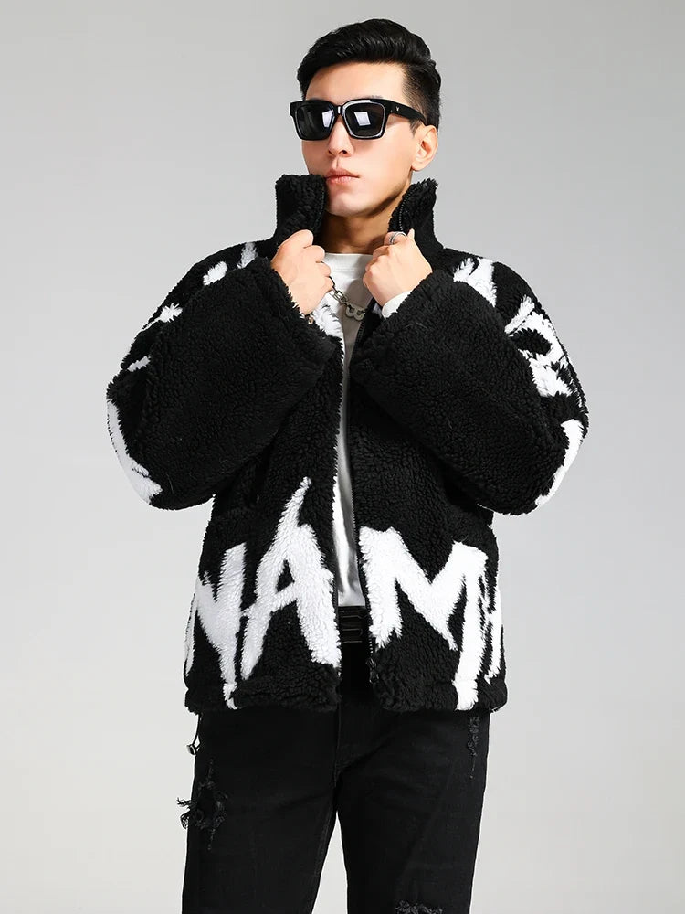 Oversized Thickened Warm Faux Fur Jacket