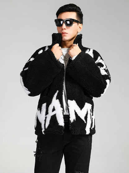 Oversized Thickened Warm Faux Fur Jacket
