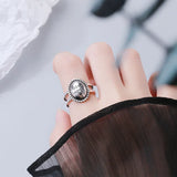 Adjustable Retro Good Luck Egg Ring