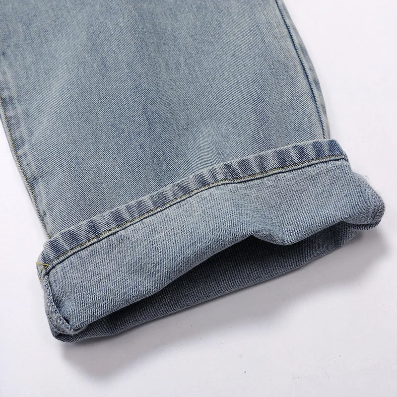 Rivet Vintage Punk Hip Hop Jeans