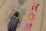 Burning Flame Graphic Print Hoodie