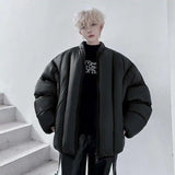 Men Thickened Cotton Padded Winter Jacket