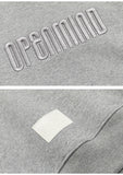 Solid Color Embroidered Hoodie