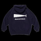 Whale Embroidered Casual Loose Japanese Hoodie
