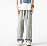 Long-Lasting Distressed High Waist Baggy Jeans