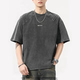 Elevated Comfort Vintage Loose Casual Short Sleeve T-Shirt