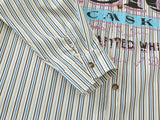 Vintage Striped Single Breasted Long Sleeve Casual Shirt