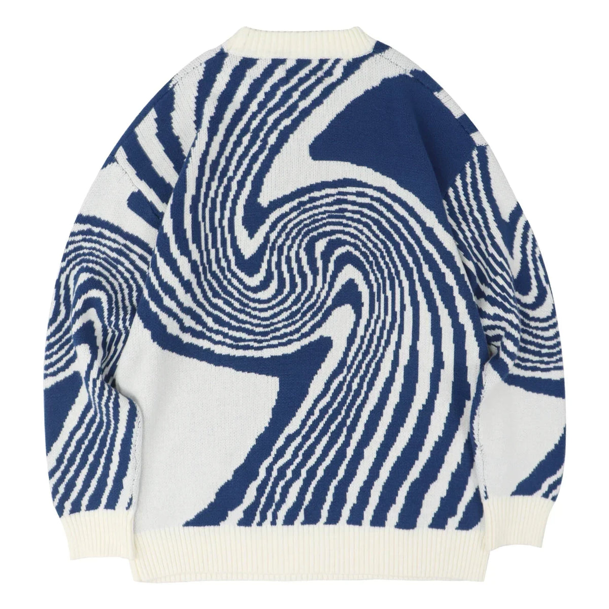 Whirlpool Knit Autumn Casual Sweater