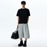 Stylish High Quality Solid Casual Jorts