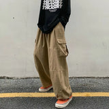 Wide-leg Baggy Cargo Pants