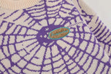 Spider Pattern High-Quality Knitted Sweater