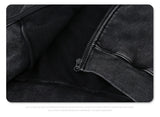 Retro Black Oversized Hoodie