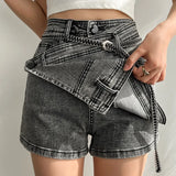 Women's High-waist Irregular Skirt