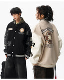 Autumn Embroidered Loose Baseball Varsity Jacket