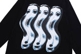 Oversized Abstract Graphic Print T-Shirt