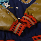Vintage Embroidery Varsity Jacket