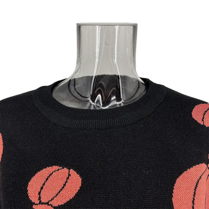 Halloween Oversized Pumpkin Sweater