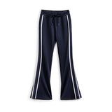Navy Drawstring Casual Sports Sweatpants