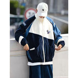 Color Block Detachable Windbreaker Jacket