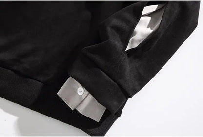 Y2K Layered Cuff Sweatshirt