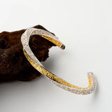 Golden Flower Vintage Stackable Bangle Bracelet