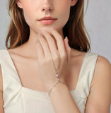 Dainty Sterling Silver Star Hand Chains