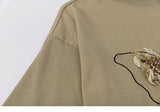 Y2K Butterfly Embroidery T-Shirt