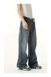 Sequin Patchwork Wornout Burr Edge Jeans