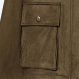 Versatile Long-lasting Leather Pilot Jacket