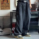 Oversize StreetWear Denim Cargo Pants