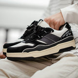 Black Thick Sole Sneakers