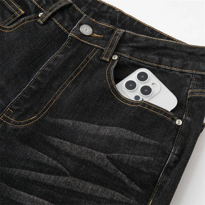 High Quality Oversize Black Denim Jeans
