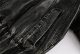 Vintage Chic Cropped Soft PU Leather Jacket