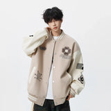 Autumn Embroidered Loose Baseball Varsity Jacket