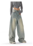 Ultra Wide-Leg Baggy Denim Jeans